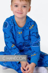 синий