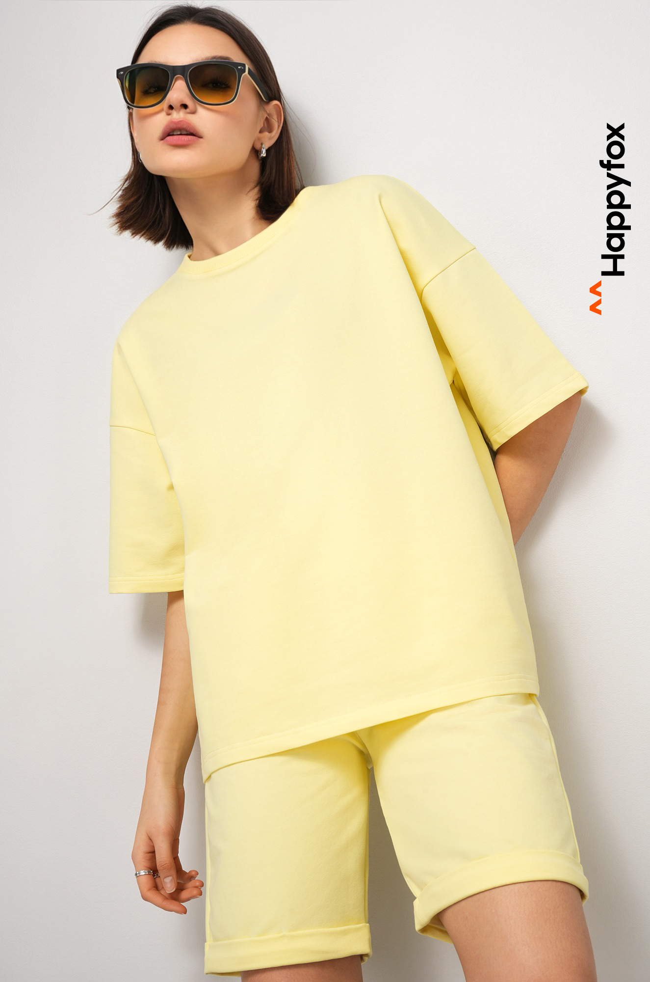 Женский костюм с шортами из футера двухнитки Happyfox
