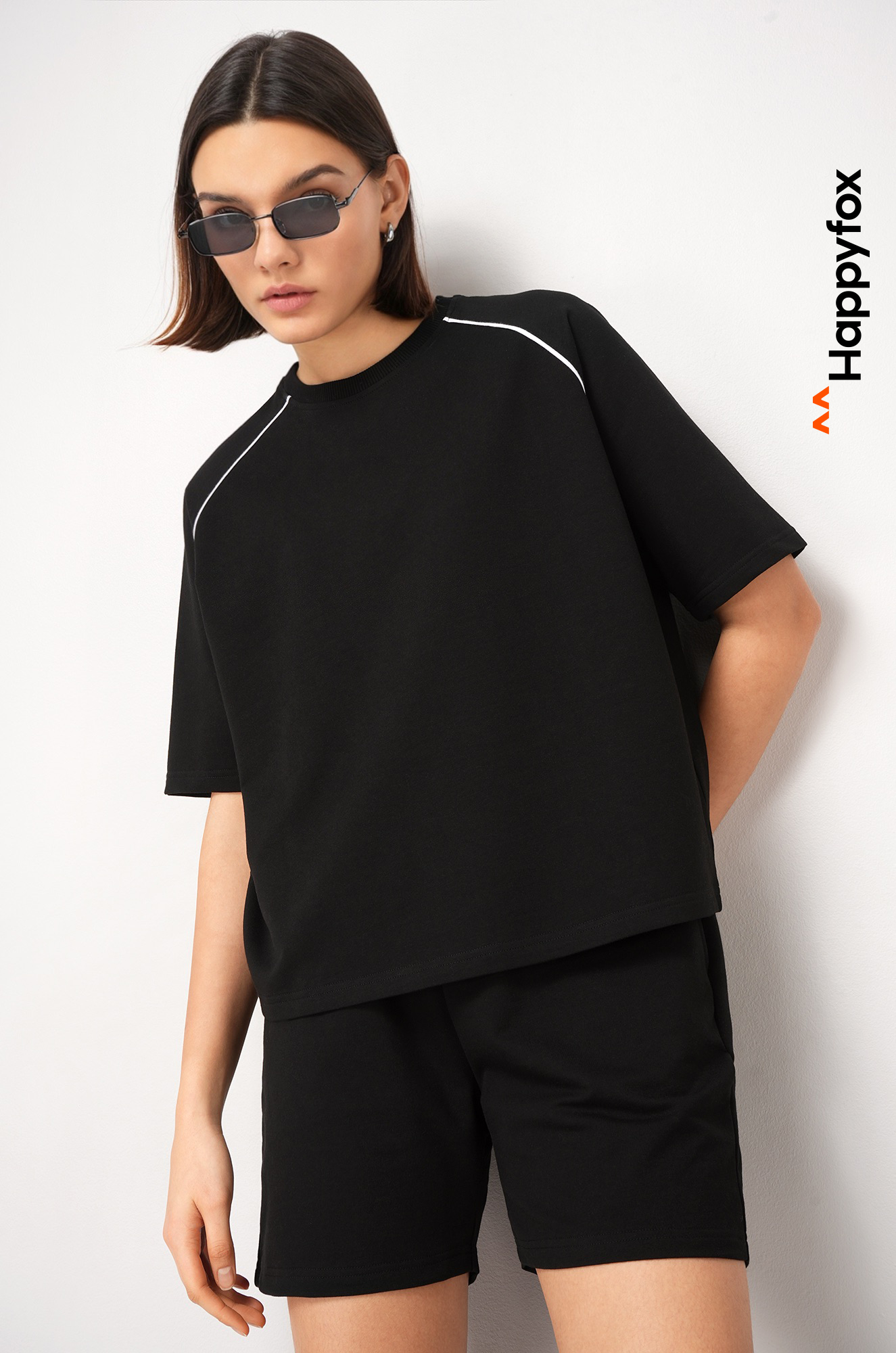 Женский костюм из футера двухнитки Happyfox