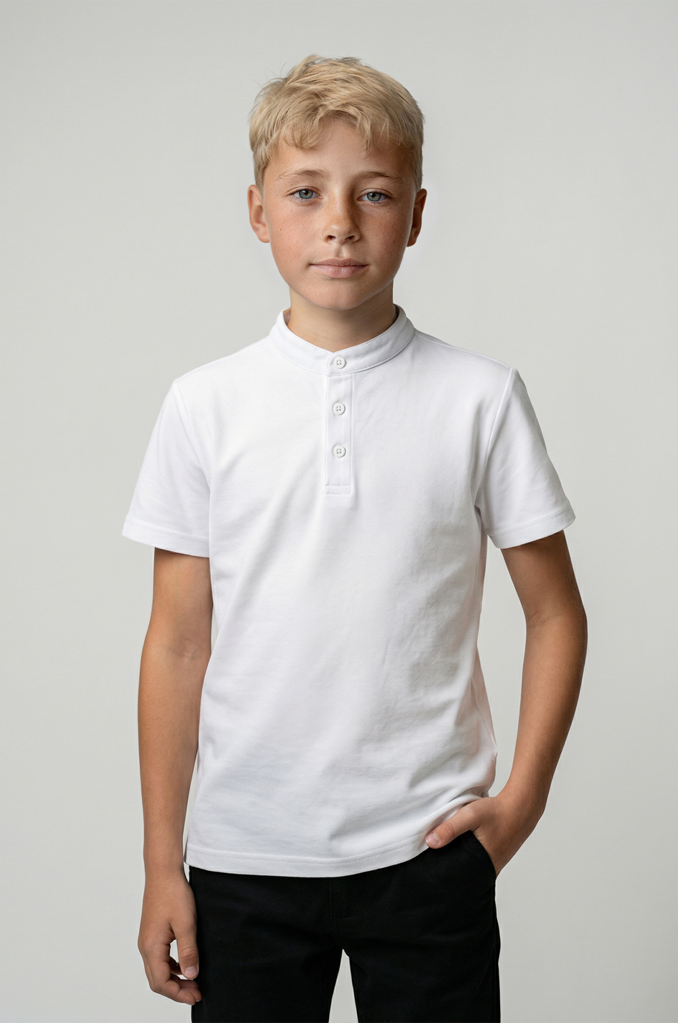 Футболка-поло с коротким рукавом для мальчика Happyfox