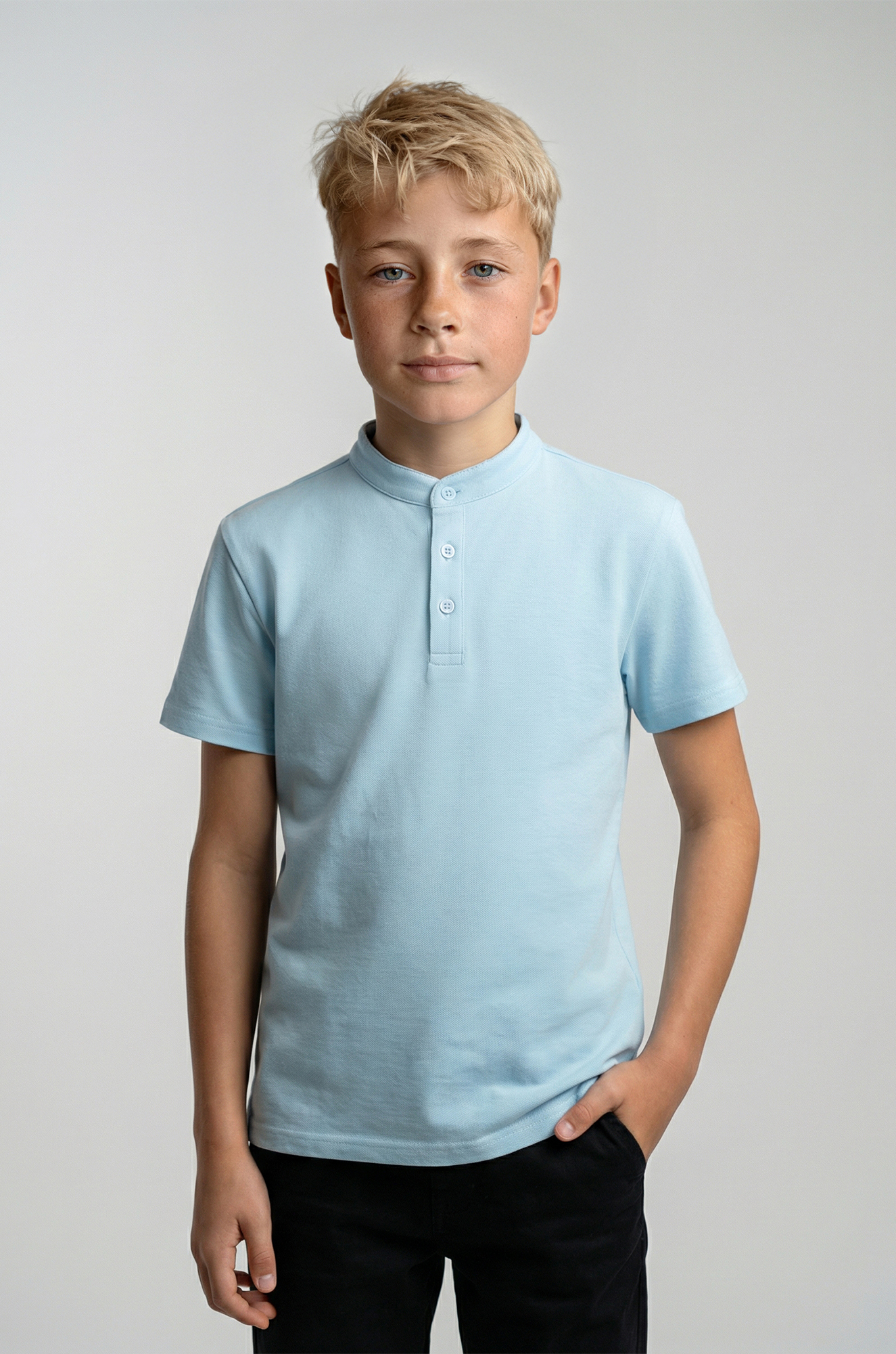 Футболка-поло с коротким рукавом для мальчика Happyfox