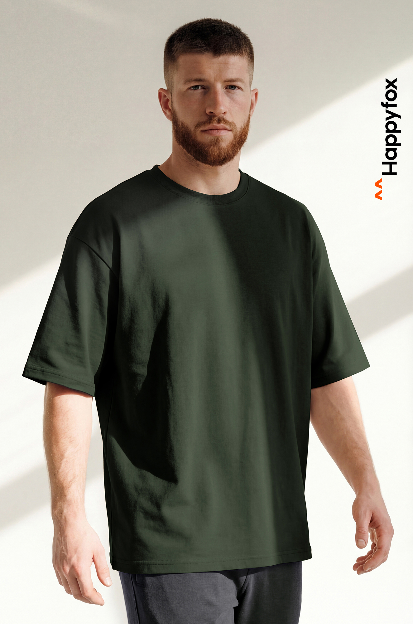 Футболка унисекс оверсайз Happyfox