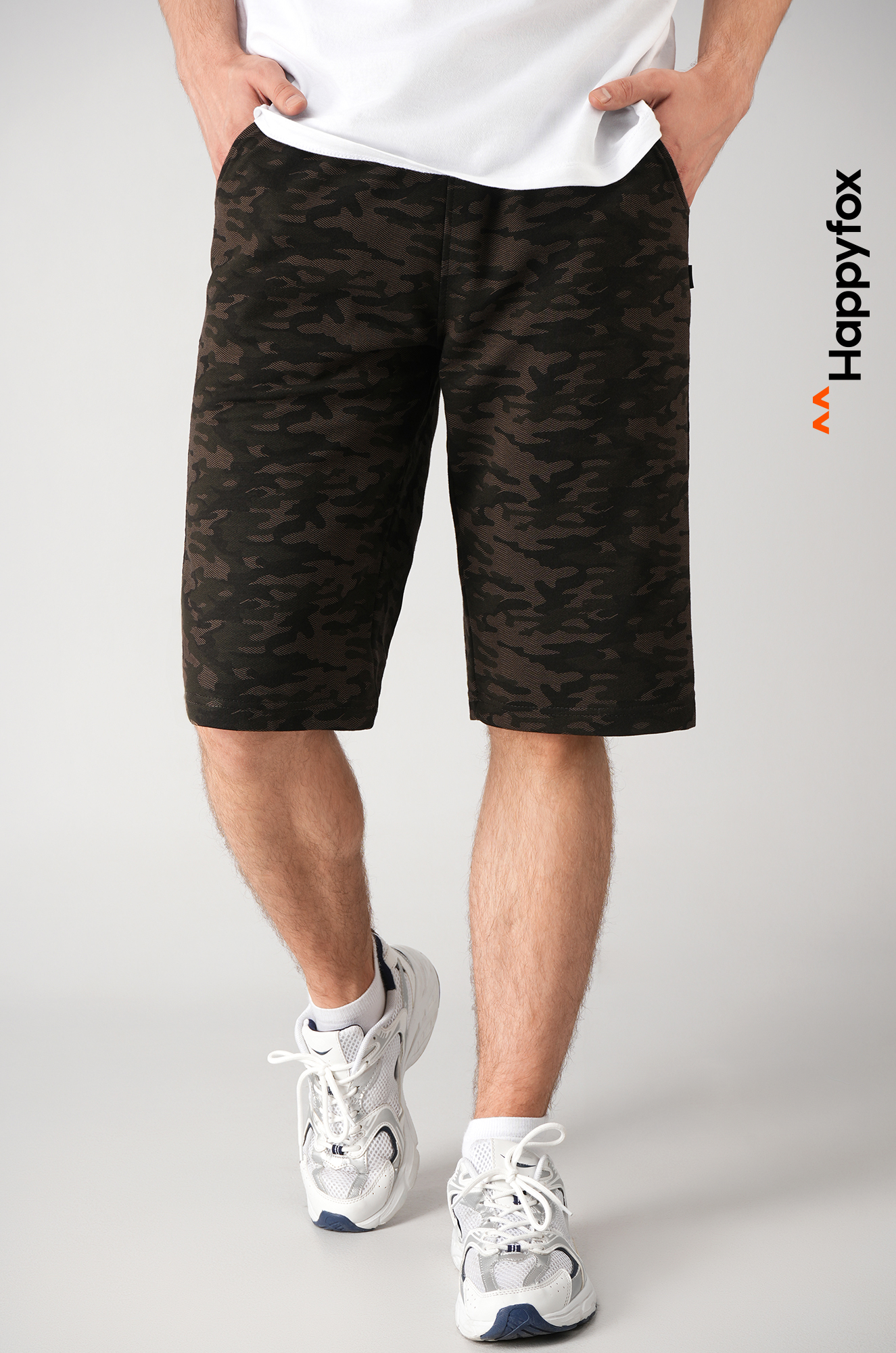 Мужские шорты из футера двухнитки Happyfox