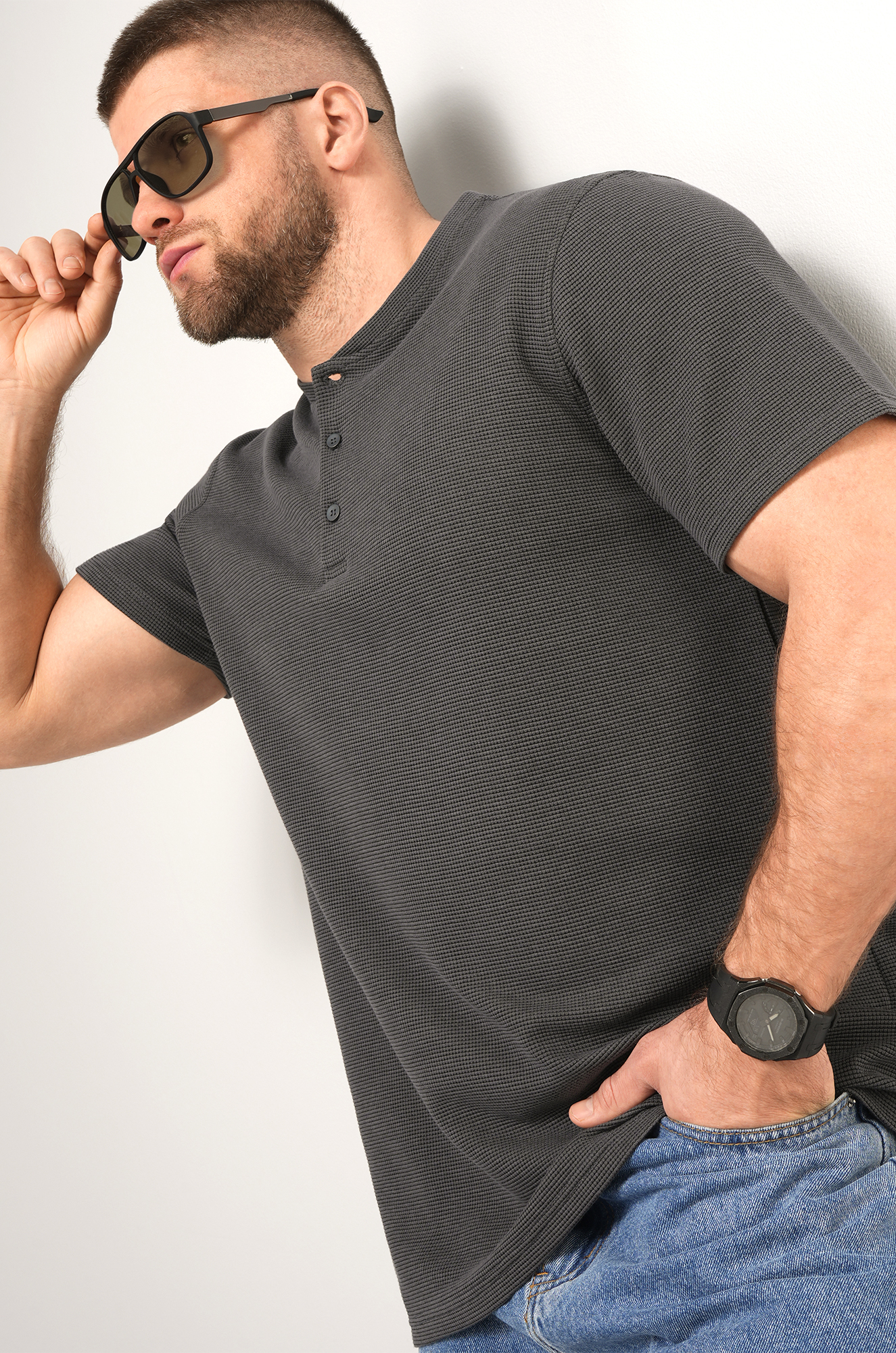 Мужская футболка поло Happyfox