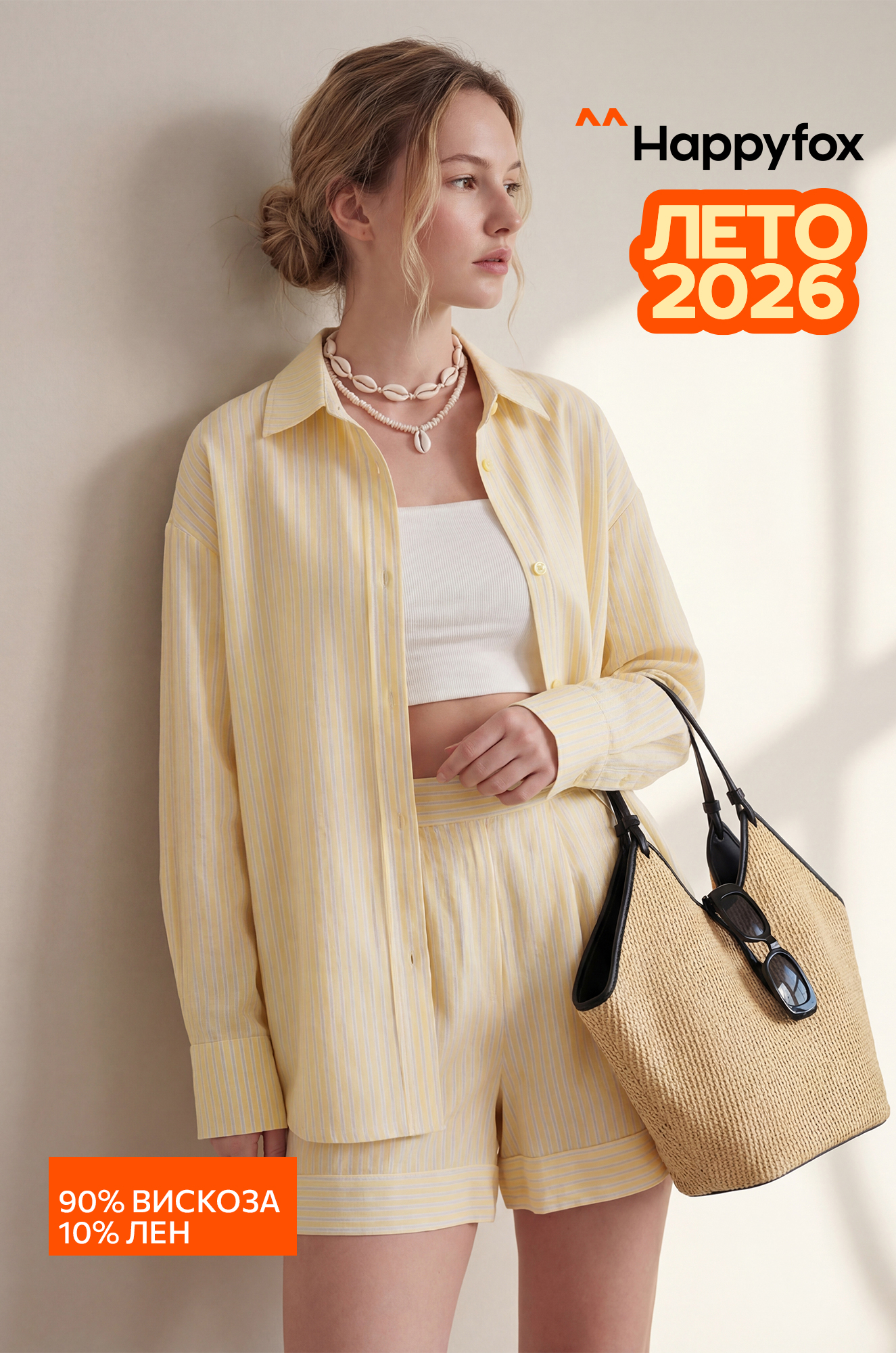 Женский костюм с шортами Happyfox