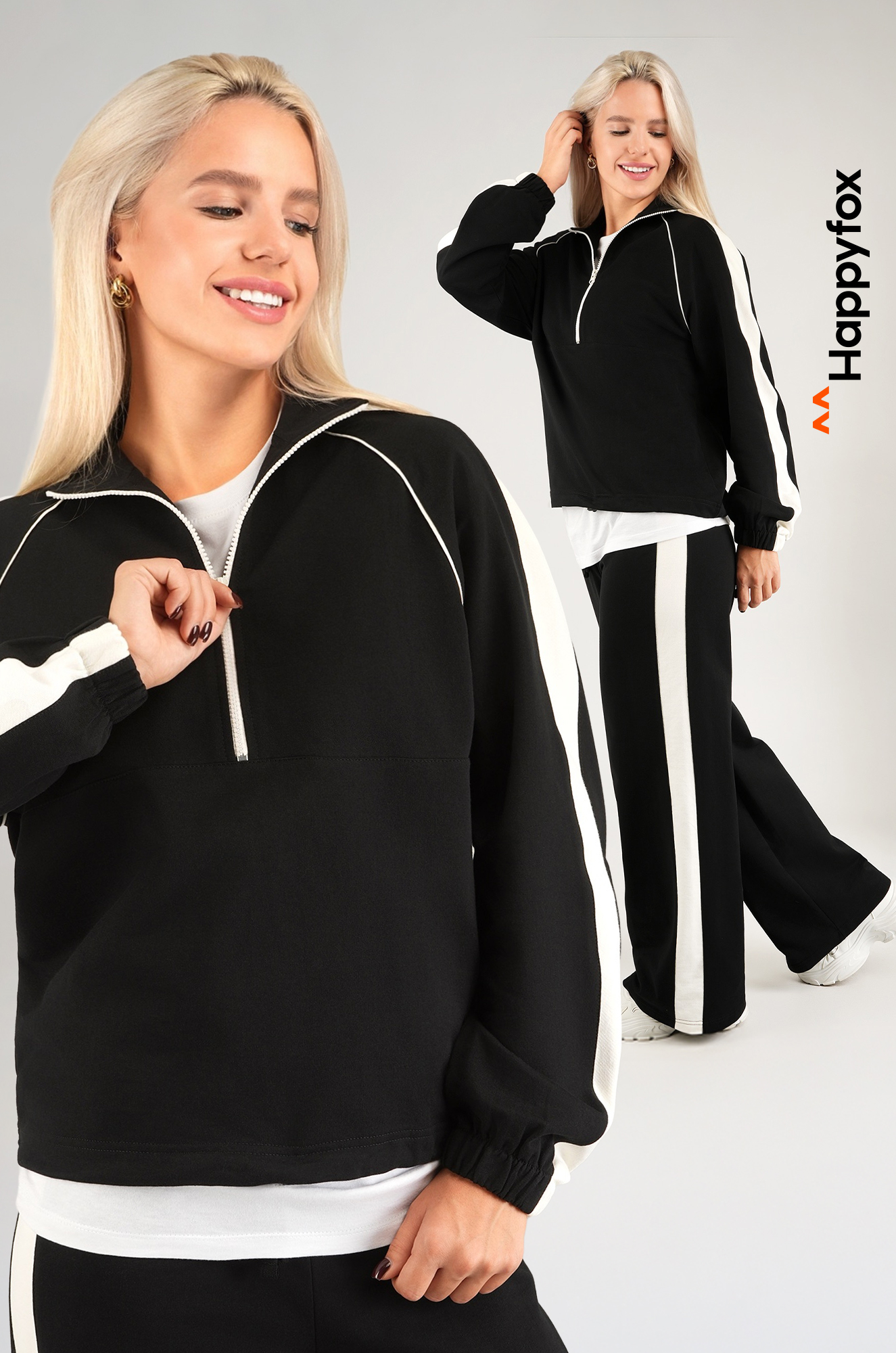 Женский костюм из футера Happyfox