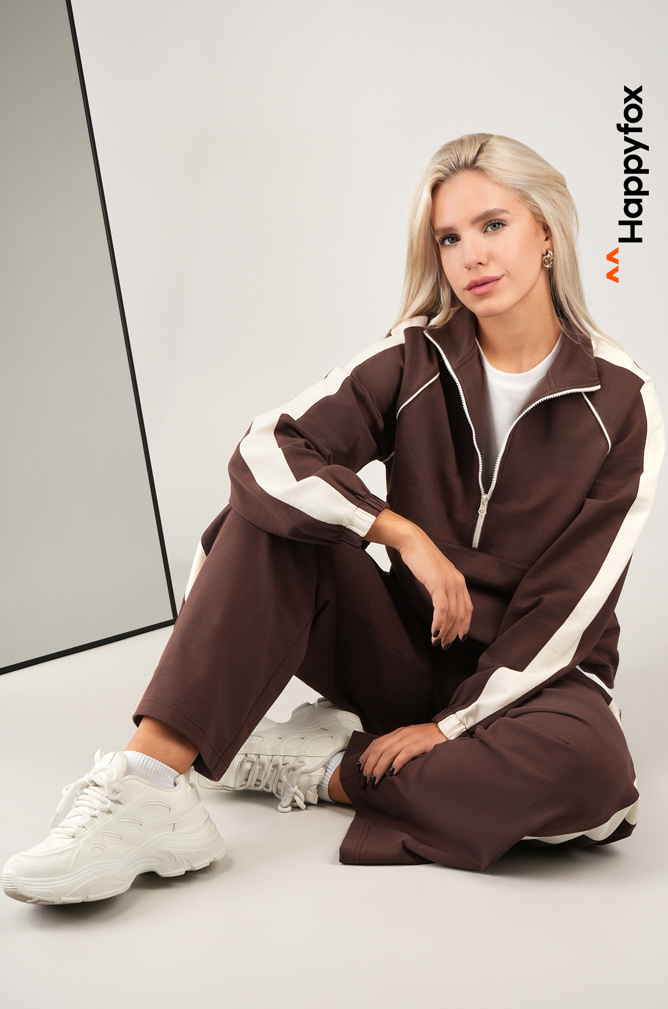 Женский костюм из футера Happyfox